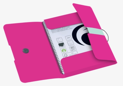 Wallet Folder Pp A4 Cool Pink Opaque - Wallet Folder A4, HD Png Download, Transparent PNG