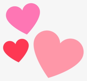 Multi Heart - Emoji Heart, HD Png Download, Transparent PNG