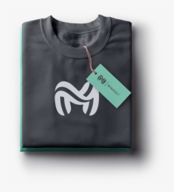 Transparent Folded Shirt Clipart - Free Folded T Shirt Mockup, HD Png Download, Transparent PNG
