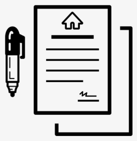 Contract Black And White, HD Png Download, Transparent PNG