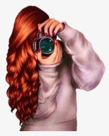 fotografia #tumblr #dibujo #tumblrgirl #camara #camera - Girly M With  Camera, HD Png Download , Transparent Png Image - PNGitem