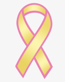 Cancer Ribbon Vector - We Support Breast Cancer Awareness Sign, HD Png Download, Transparent PNG