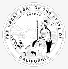 Transparent Clock Clipart - Great Seal Of California Png, Png Download, Transparent PNG