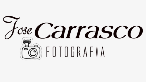 Logo Carrasco Fotografía Con Dibujo De Cámara De Fotos - Calligraphy, HD Png Download, Transparent PNG