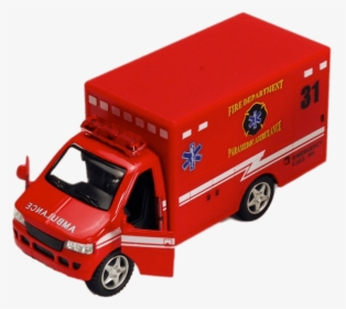 Ambulancia Roja Juguete - Toy Ambulance, HD Png Download, Transparent PNG