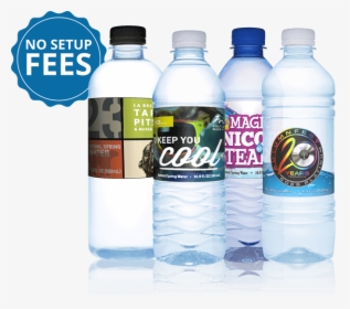 Custom Label Bottled Water - Water Bottle, HD Png Download, Transparent PNG