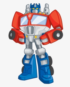 Transformers Rescue Bot Png - Optimus Prime Transformers Cartoon, Transparent Png, Transparent PNG