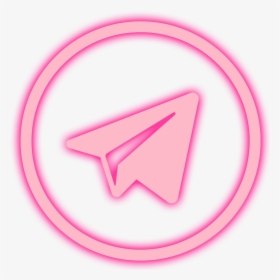 Transparent Telegram Icon Png - Telegram Icon Pink Png, Png Download, Transparent PNG