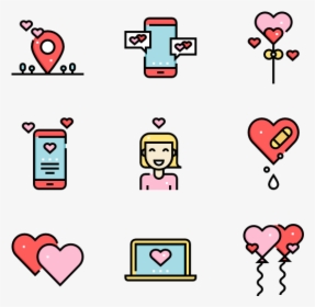 Valentine S Day - Icon Png Rosa, Transparent Png, Transparent PNG