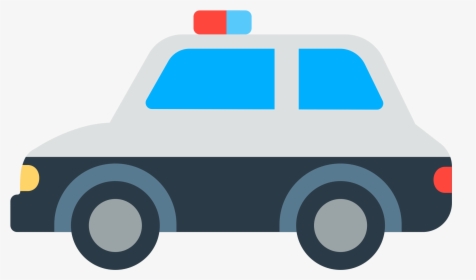 Coche Policia Emoji - Policia Emoji Png, Transparent Png, Transparent PNG