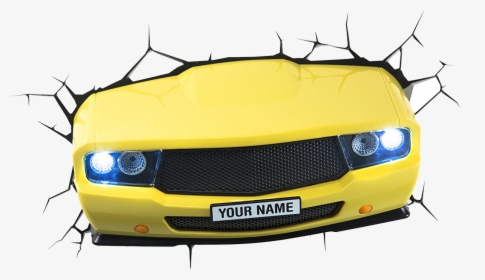 Transparent Coche Png - Yellow Car, Png Download, Transparent PNG