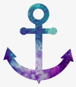 #ancla #galaxy #galaxia - Anchor Icon Vector Png, Transparent Png, Transparent PNG