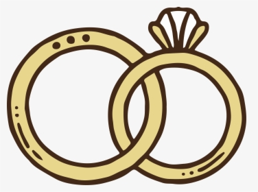 Kisspng Wedding Ring Engagement Clip Art 5a9742986a5062 - Anillos De Boda Dibujo, Transparent Png, Transparent PNG