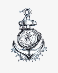 Anchor And Compass Png, Transparent Png, Transparent PNG