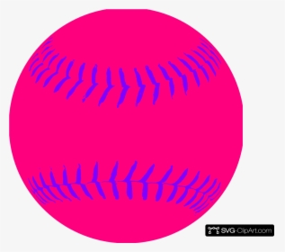 Softball Pink Clip Art Icon And Clipart Transparent - College Baseball, HD Png Download, Transparent PNG