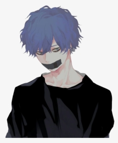 Anime Boy Png Image - Anime Boy Messy Hair, Transparent Png, Transparent PNG