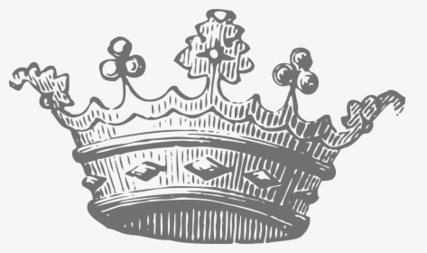 Corona De Reina Vector Png - Drawings Of Crown, Transparent Png, Transparent PNG