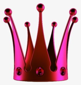 Crown Corona Pink Rosado Rosada Ruby Rubi Queen Reina - Corona Reina Rosada Png, Transparent Png, Transparent PNG