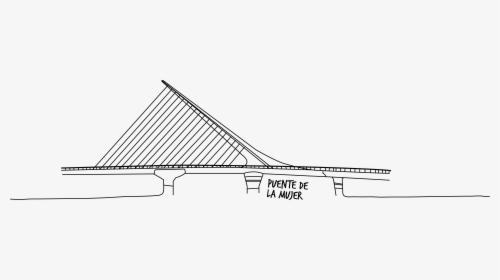 Puente De La Mujer - Puente De La Mujer Png, Transparent Png, Transparent PNG