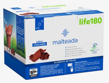 Malteada Chocolate Life180 - Malteadas Con Proteína En Sobres, HD Png Download, Transparent PNG
