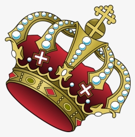 Gold And Blue Royal Crown, HD Png Download, Transparent PNG