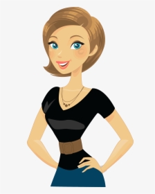 Dentist Drawing Woman - Illustration, HD Png Download, Transparent PNG