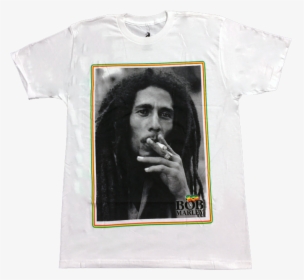 Bob Marley Rasta Border Tee - Active Shirt, HD Png Download, Transparent PNG