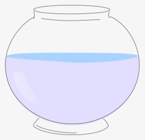 Empty Fish Bowl At Vector Free Download Clipart - Circle, HD Png Download, Transparent PNG