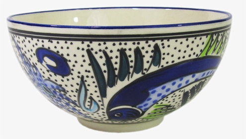 Transparent Fish Bowl Png - Blue And White Porcelain, Png Download, Transparent PNG