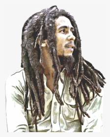 #bob #bobmarley #marley #rasta #rastaman #reggae #king - Download Gambar Bob Marley Rasta, HD Png Download, Transparent PNG