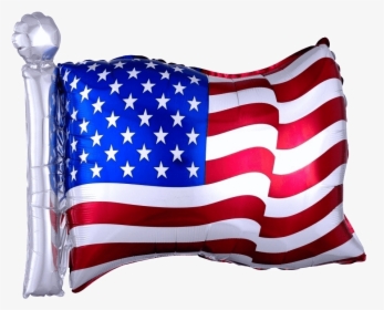 American Flag Usa America Balloon - Graduation Cap And Usa Flag, HD Png Download, Transparent PNG