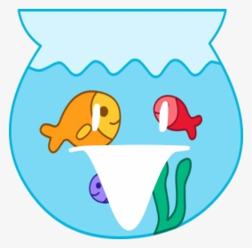 Bfb Crushed Wiki - Fish In A Bowl Cartoon, HD Png Download, Transparent PNG