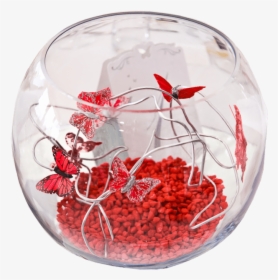 Wire Design Fish Bowl Centrepiece - Vase, HD Png Download, Transparent PNG