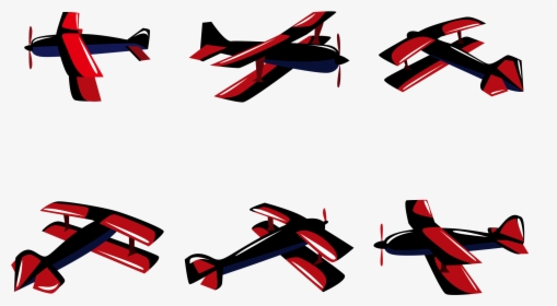 Airplane Logo Biplane Silhouette - Cessna 3d Vector Top, HD Png Download, Transparent PNG