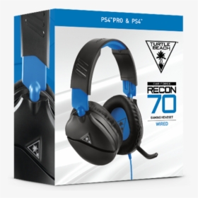 Turtle Beach Ear Force Recon 70 Wired Gaming Headset - Turtle Beach Recon 70, HD Png Download, Transparent PNG