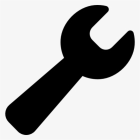 Black Wrench Inicio - Adjust Icon, HD Png Download, Transparent PNG