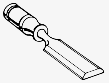 Carving Chisels Gouges Hand - Chisel Drawing, HD Png Download, Transparent PNG