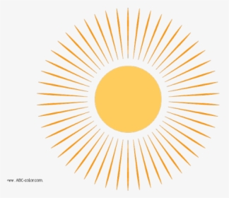 Sun Rays Clipart - Circle, HD Png Download, Transparent PNG