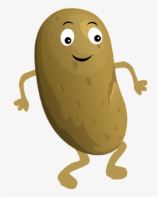 Arms, Legs, Face, Cartoon, Character - Potato With Arms And Legs, HD Png Download, Transparent PNG