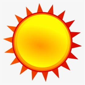 Nuvola Weather Sunny - Sunny Clipart Weather, HD Png Download, Transparent PNG