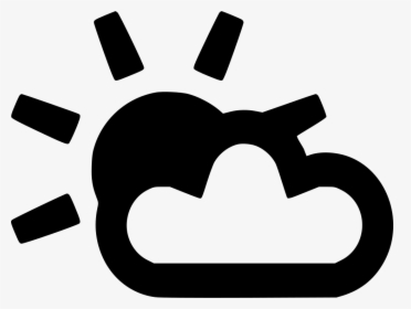 Cloud Sun - Full Sun Symbol, HD Png Download, Transparent PNG