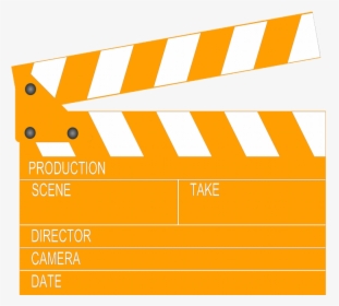 Movie Clapper Board , Png Download - Movie Clapper Board, Transparent Png, Transparent PNG