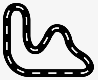 Car Race Circuit Svg Png Icon Free Download 23002 Race - Race Car Track Svg Free, Transparent Png, Transparent PNG