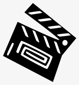 Vector Illustration Of Filmmaking And Video Production - Movie Clipart, HD Png Download, Transparent PNG