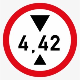 Height Limit Sign - 1 Hour, HD Png Download, Transparent PNG