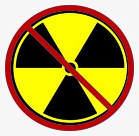 Radioactive Material - Radioactive Symbol Black And White, HD Png Download, Transparent PNG