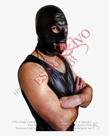 Bondage Hood With Eyes Holes And Mouth Zip, HD Png Download, Transparent PNG
