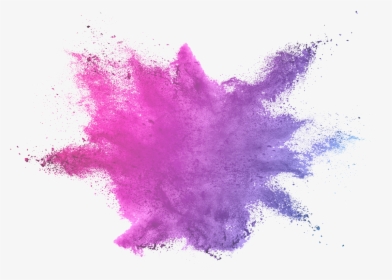 Splatter Powder , Png Download - Purple Paint Explosion Png, Transparent Png, Transparent PNG