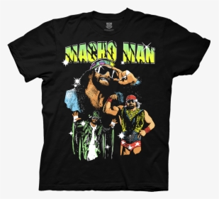Triple Threat Macho Man Randy Savage T-shirt - Boondock Saints - Veritas Aequitas Guns, HD Png Download, Transparent PNG
