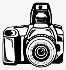 Camera Photography Clip Art - Camera Black And White, HD Png Download, Transparent PNG
